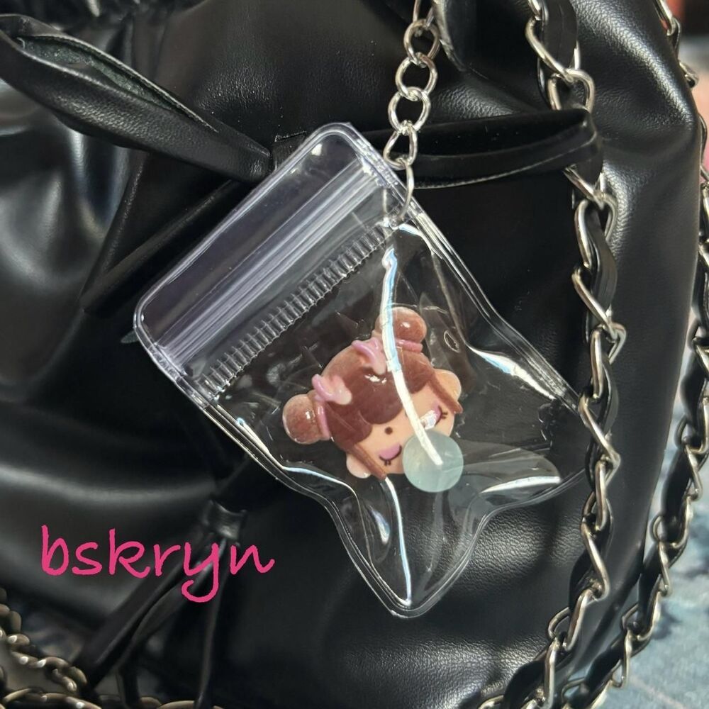 Handmade Pop Mart Character Pouch Keychain